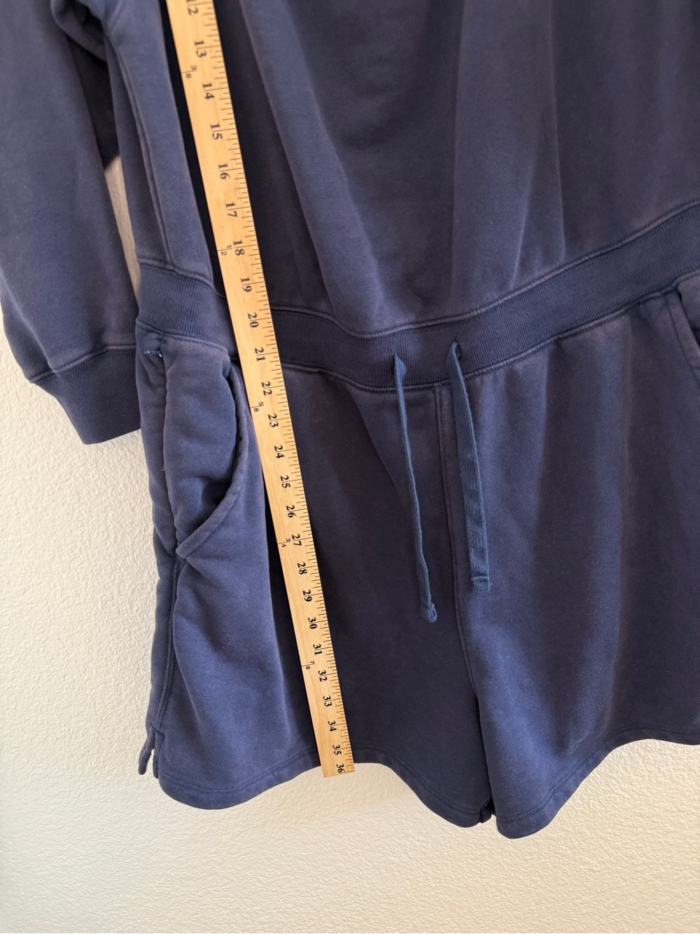 Abercrombie & Fitch YPB On The Go Slash Romper in Navy - Picture 10 of 15